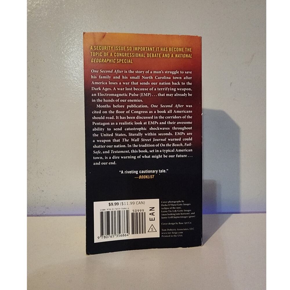 One Second After by William R. Forstchen Paperback Book - Picture 2 of 3